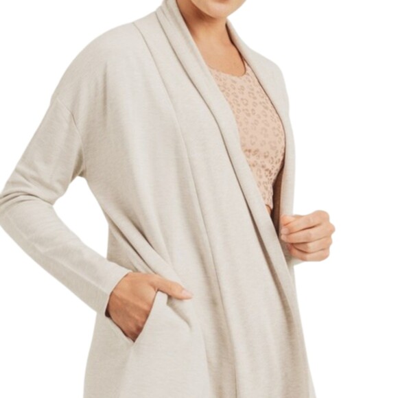 Mono B fleece longline open front cardigan size 2XL - Picture 9 of 11